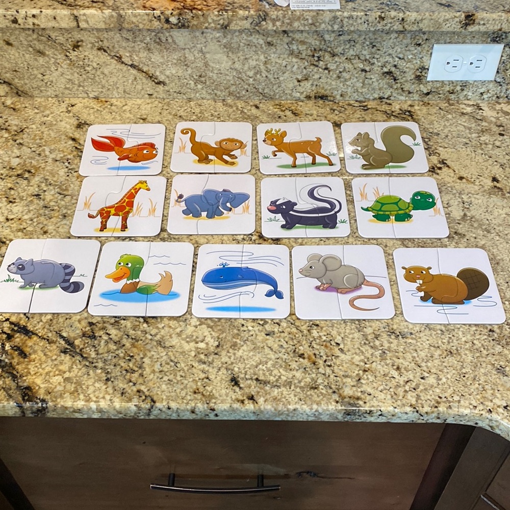 Toddler Animal Themed Puzzles